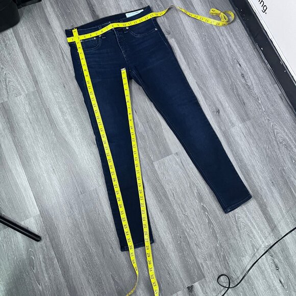 Rag & Bone Mid-Rise Skinny Ankle Capri Jeans Sz 29 - Picture 11 of 13